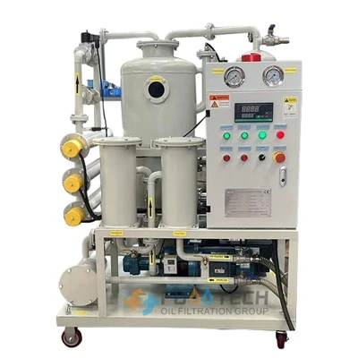 Peiriant purifier olew cludadwy dadhydradwr olew gwactod